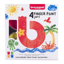 Bruynzeel Kit de peinture au doigt 4 x 85 ml